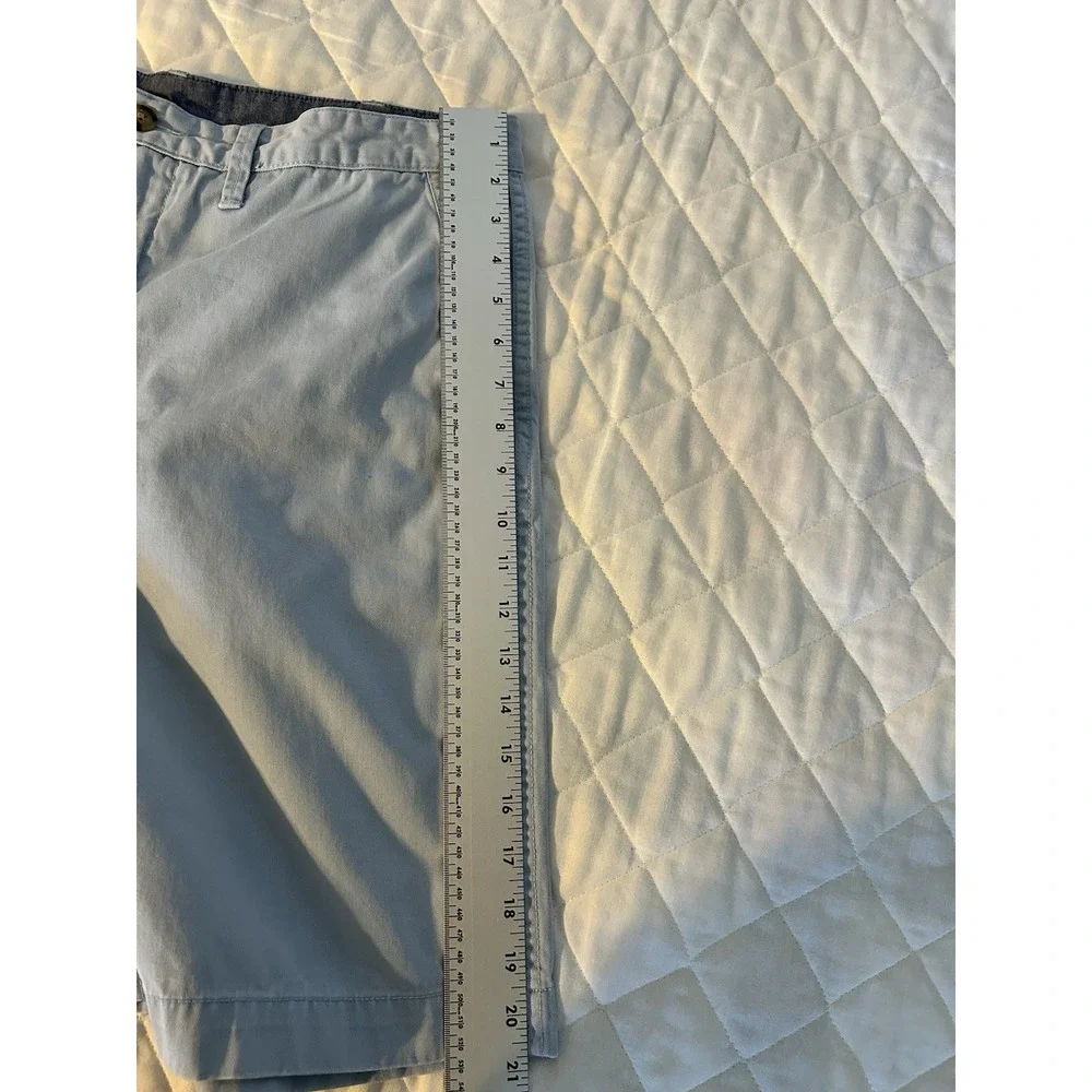 Polo Ralph Lauren Chino Shorts 34 LightBlue Relaxed Fit Old Money Coastal Preppy